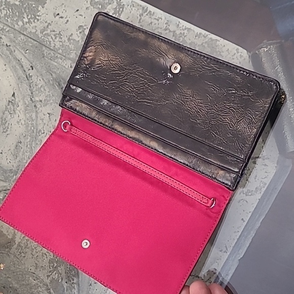 COACH PATENT LEATHER CLUTCH WALLET NEW - Picture 3 of 10